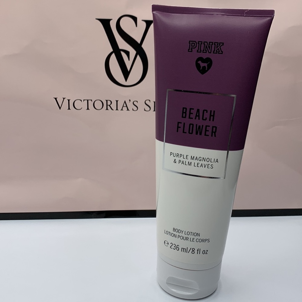 Pink Scented Lotion in Scent Beach Flowe